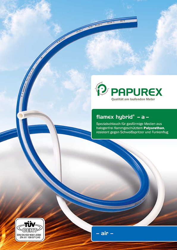flamex hybrid air speziell für Anwendungen mit gasförmigen Medien