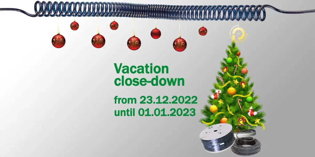 Vaction close-down from 23.12. until 01.01.