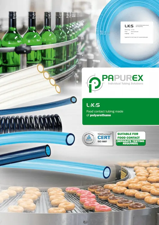 Food Contact Tubing Flyer Cover