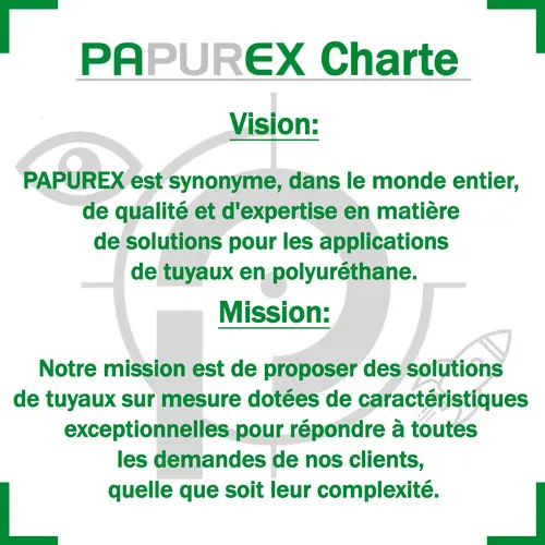 Reprise textuelle de la charte de PAPUREX